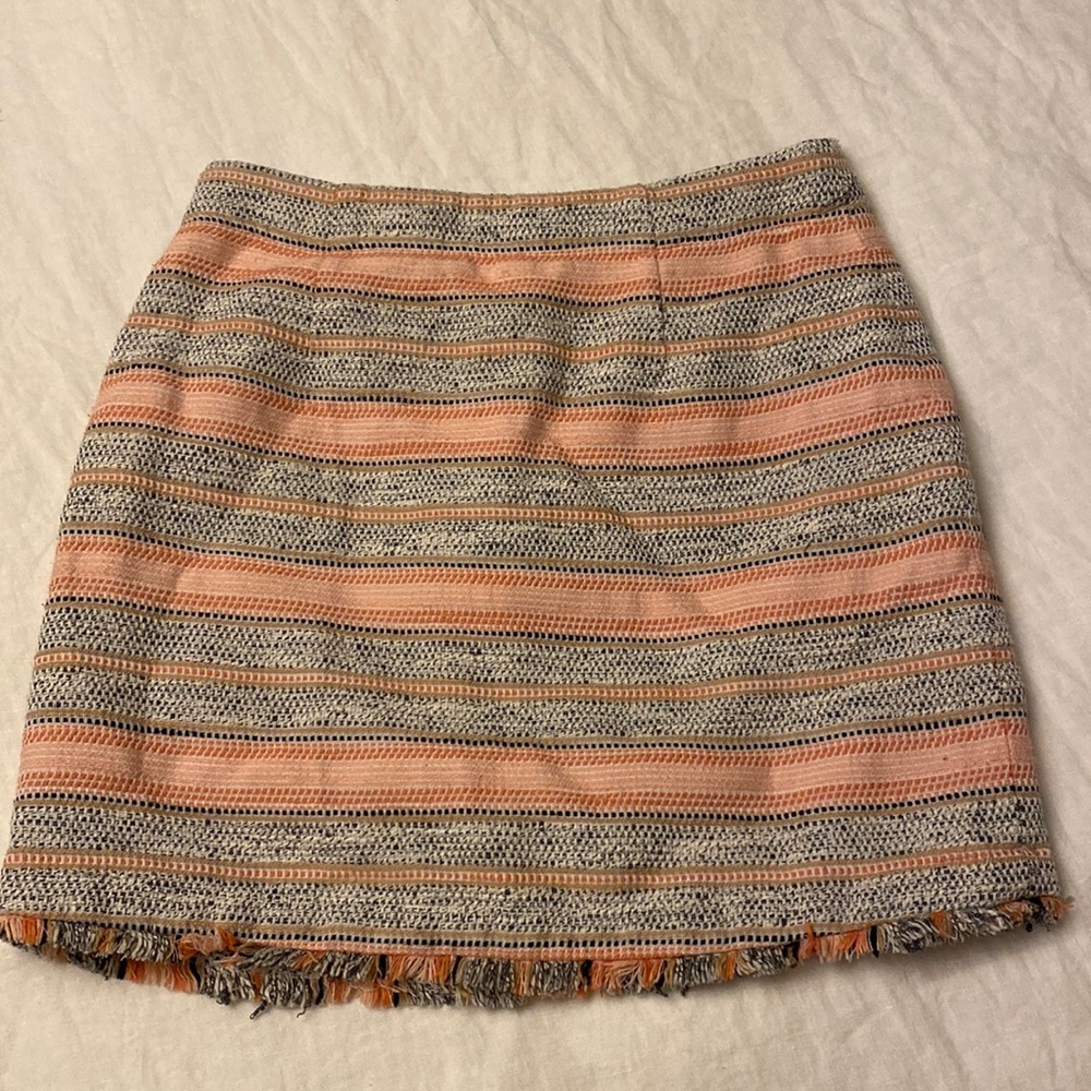 Tweed Style Mini Skirt